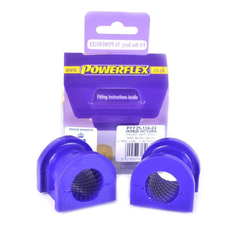 DELANTERO BARRA ESTABILIZADORA SILENTBLOCK 24MM