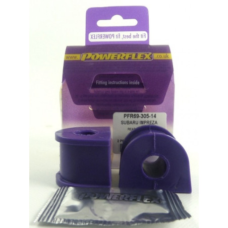 TRASERO BARRA ESTABILIZADORA A CHASSIS SILENTBLOCK 14MM